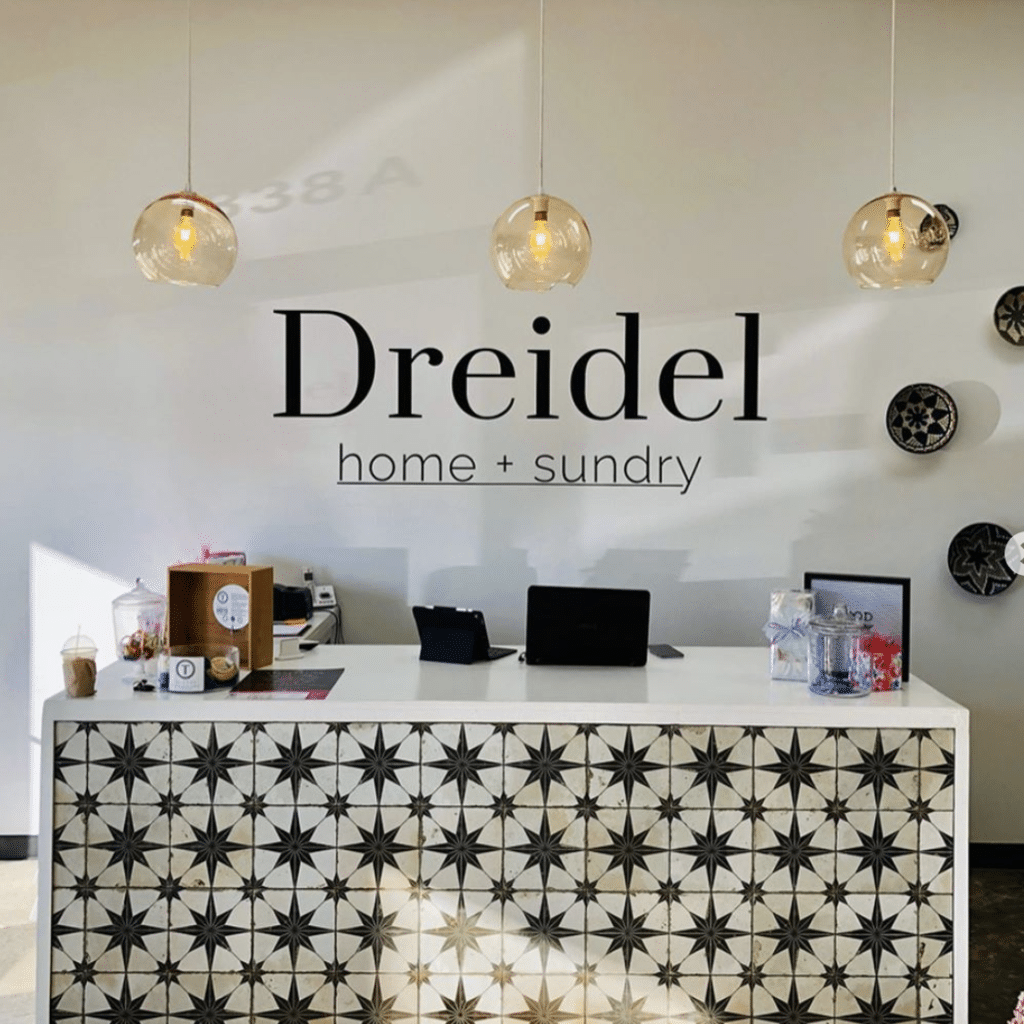 Front counter at Dreidel