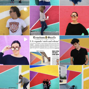 Instagram Screenshot of Mural Posts